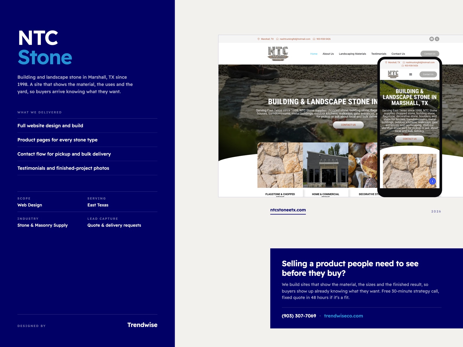 NTC Stone case study by Trendwise
